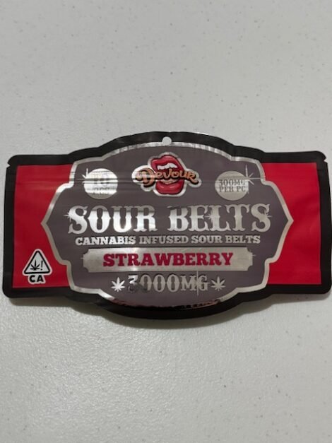 devour strawberry belt 3000mg