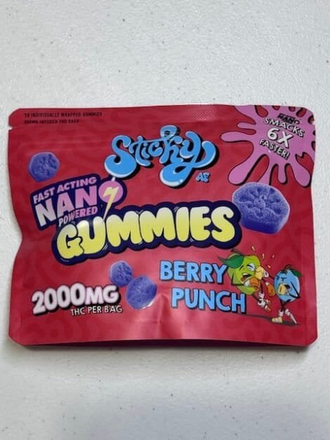 STICKY AF NANO GUMMIES BERRY PUNCH