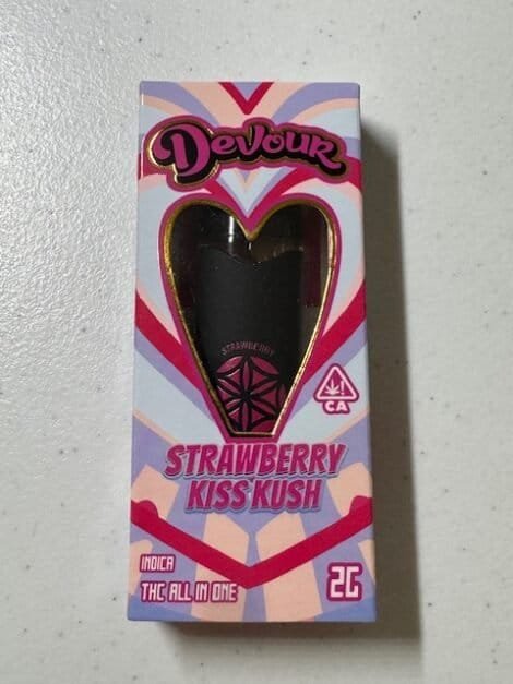 devour strawberry kiss kush