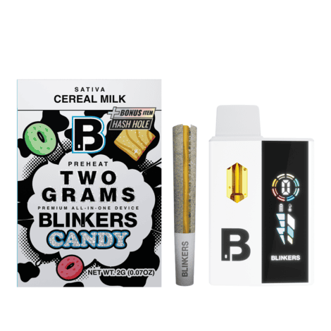 Cereal Milk Sativa 2g Candy LED AIO + Hash Hole