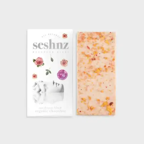 Seshnz Strawberry Milk Mushroom Chocolate Bar 5G