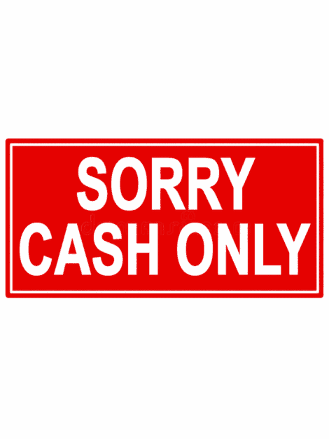 CASH ONLY CASH ONLY