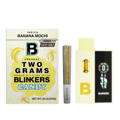 Banana Mochi Indica 2G Candy & Hash Hole Vape Pen