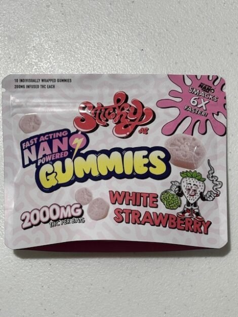 STICKY AF White Strawberry 2000MG