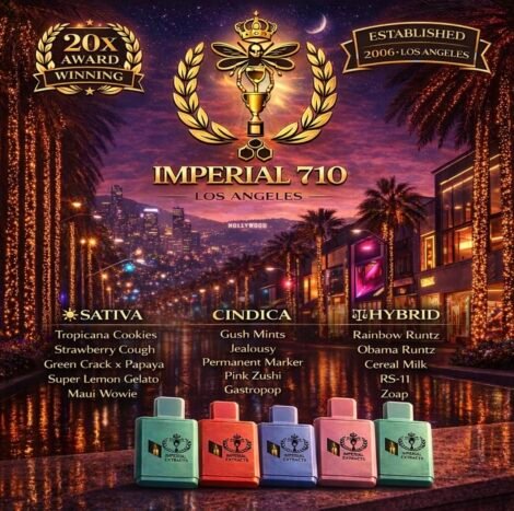 IMPERIAL 710 Premium Cannabis Vape 2 Gram Disposables