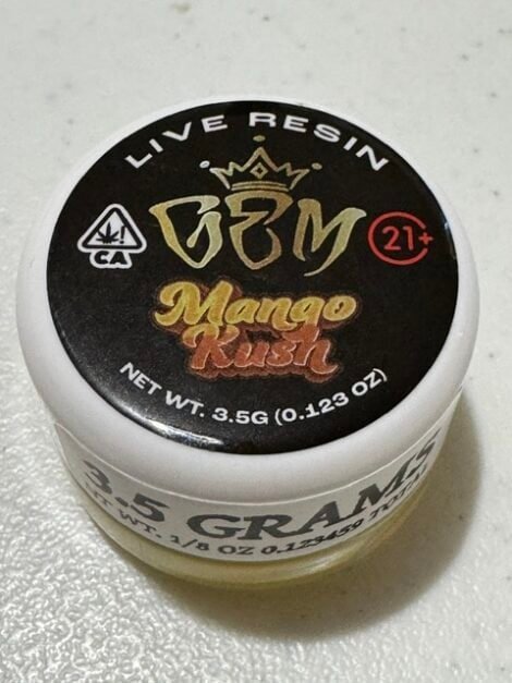 gem mango kush live resin 3.5g san gabriel weed delivery