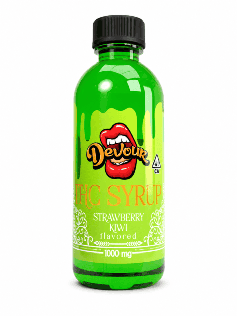 Devour Strawberry Kiwi THC Syrup