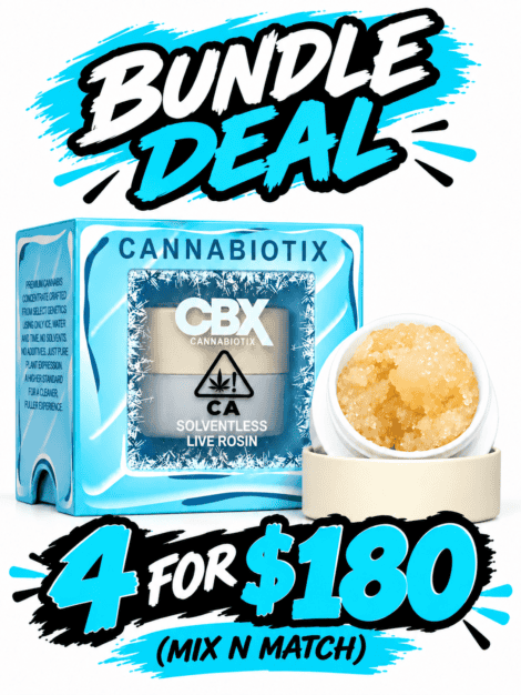 cbx live rosin 4 for 180